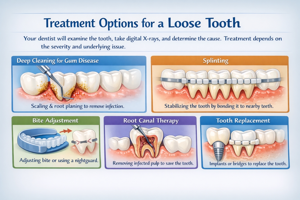 Treatment Options for a Loose Tooth