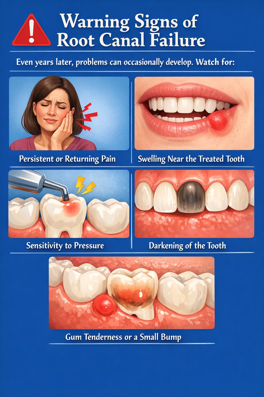 Warning Signs of Root Canal Failure