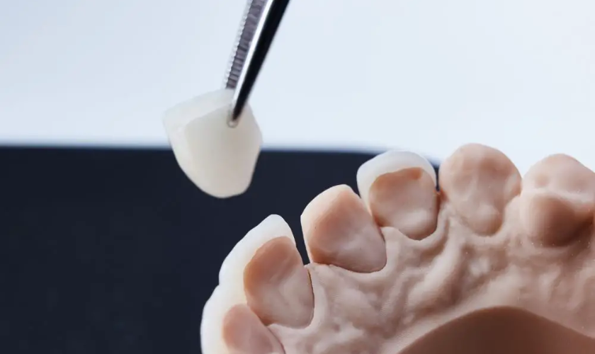 Graphical image of pros and cons of dental veneers: making an informed decision